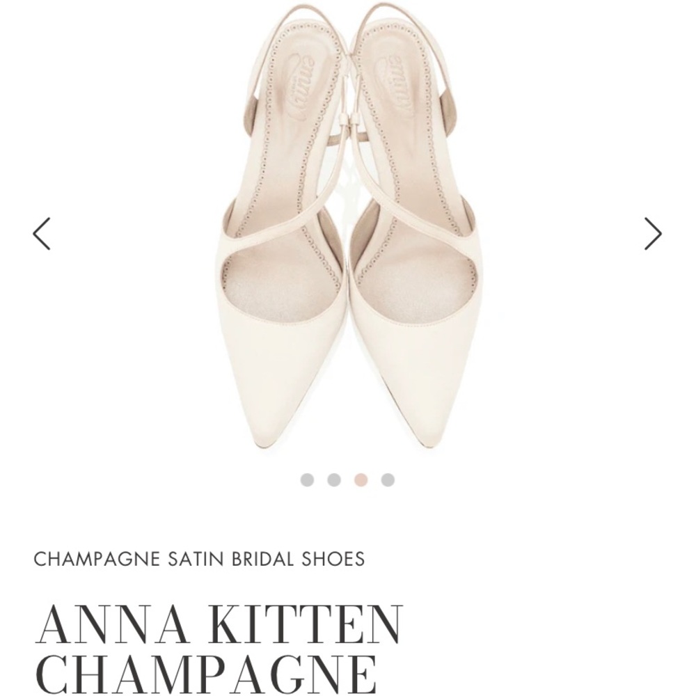 Emmy London bridal heels NWT